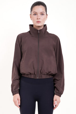 Rusher Bomber Jacket in Espresso