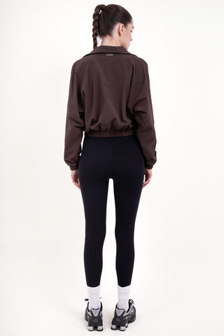 Rusher Bomber Jacket in Espresso