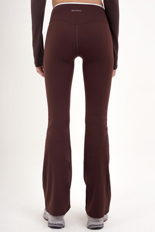 Thrive Flare Pants in Espresso