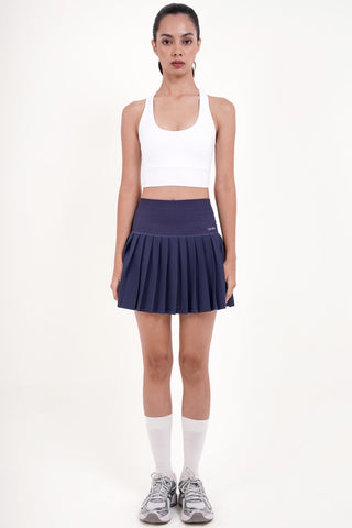 Match Point Skirt in Navy