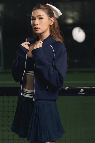 Ace Lounge Jacket in Midnight Navy