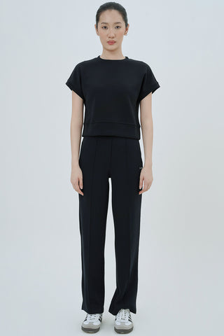 All-Season Top in Black