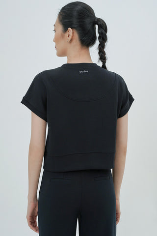 All-Season Top in Black