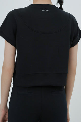 All-Season Top in Black