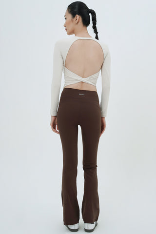 Hustle Flare Pants in Espresso