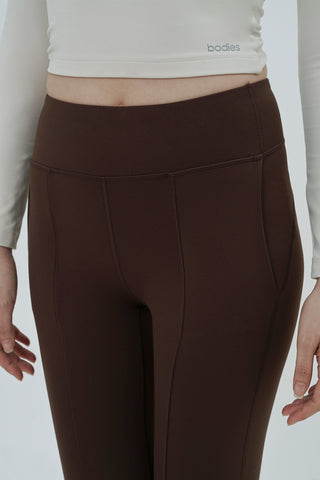 Hustle Flare Pants in Espresso