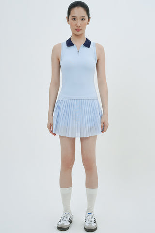 Center Court Polo in Cloudy Blue (LAST PIECE)