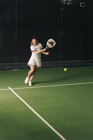 Le Club Cotton Tee Contrast in White