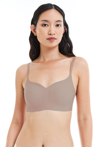 Heart Bra in Taupe (LAST PIECE)