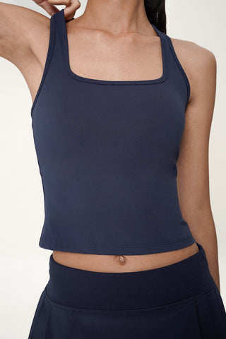 Boast Navy Singlet Bra