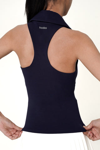 Pavilion Polo Top in Midnight Navy