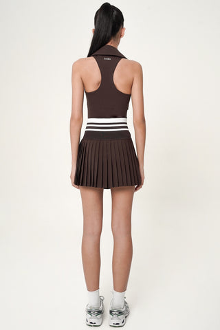 Pavilion Polo Top in Espresso (LAST PIECE)