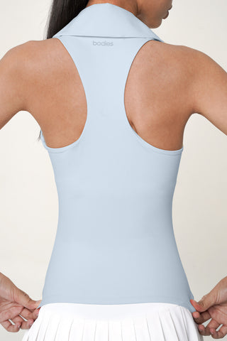 Pavilion Polo Top in Baby Blue (LAST PIECE)