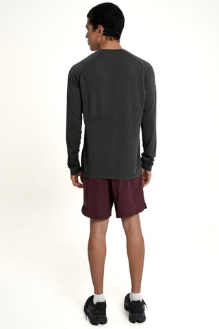 Overcome Long Sleeve Top in Graphite