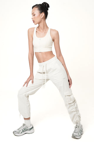 Training Cargo Pants in Eggshell