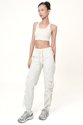 Training Cargo Pants in Eggshell