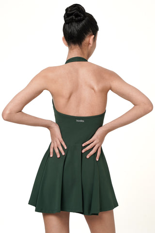 Fast Serve Dress in Forest