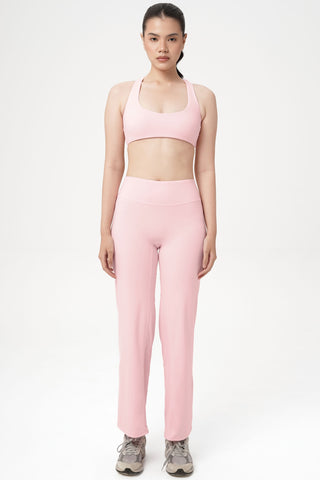 Smooth Straight Pants in Bubblegum
