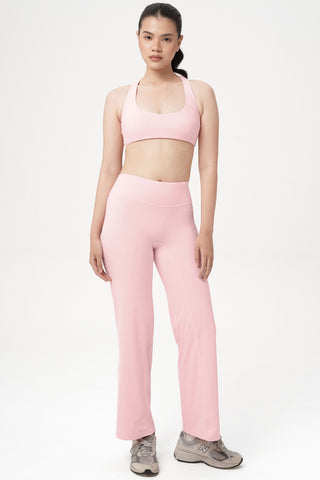 Smooth Straight Pants in Bubblegum