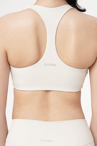 Power Form Bra Top in Eggshell