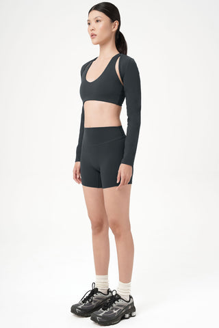 Lunette Long Sleeve Outer in Marine