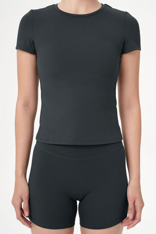 Solene Baby Tee in Marine