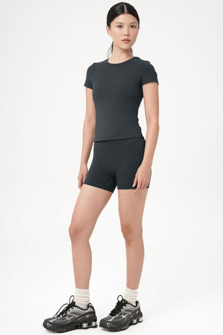 Solene Baby Tee in Marine