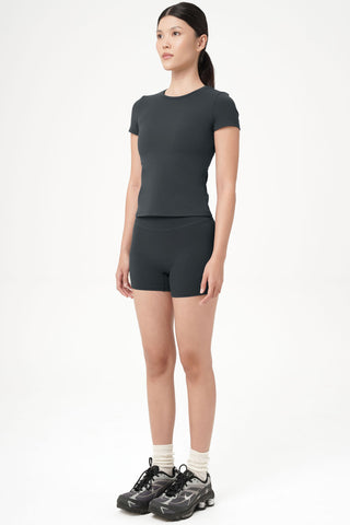 Solene Baby Tee in Marine