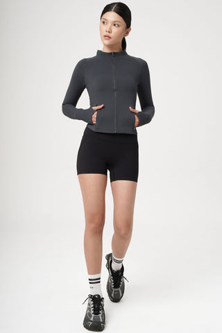 Raglan Jacket in Marine