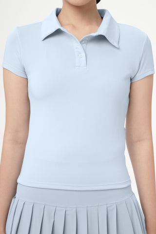 Prime Polo Top in Baby Blue (Last Pieces)