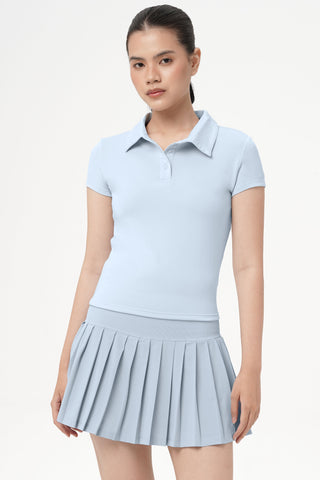 Prime Polo Top in Baby Blue (Last Pieces)