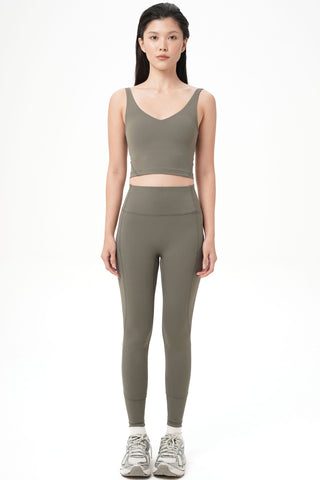 Horizon Legging in Moss