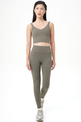 Horizon Legging in Moss