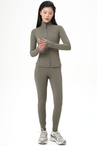 Luxe+ Contoured Jacket in Moss