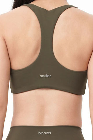 Rhythm Bra Top in Moss (Last Pieces)