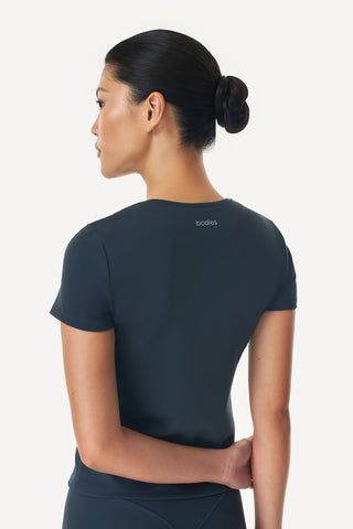 Solene Baby Tee in Marine