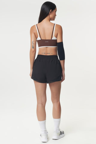 Gleam Bra Top in Espresso