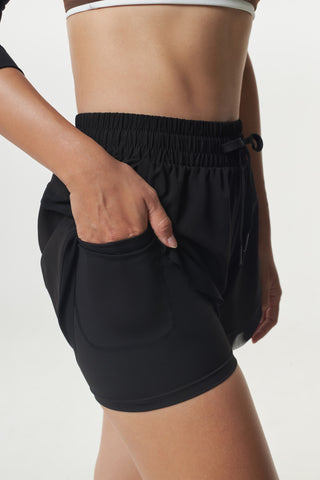 Metric Shorts in Black