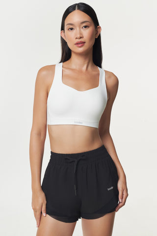 Sync High Impact Bra in White
