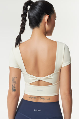 Refresh Bra Top in Milk