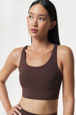 Mantra Bra in Pink Espresso