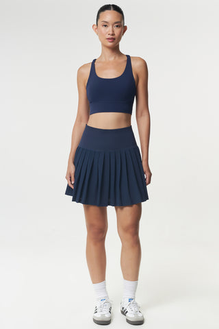 Match Point Skirt in Navy
