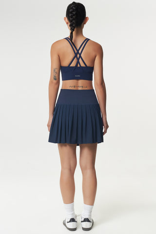 Match Point Skirt in Navy