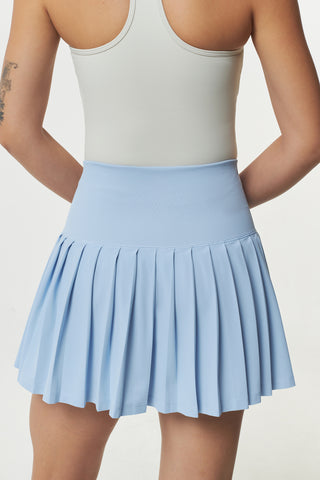 Match Point Skirt in Baby Blue
