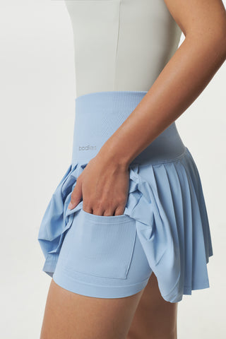 Match Point Skirt in Baby Blue