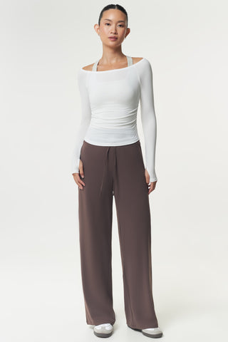 Finesse Off Shoulder Top in White