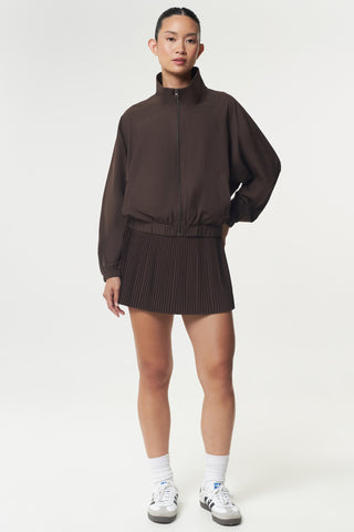 Rusher Bomber Jacket in Espresso