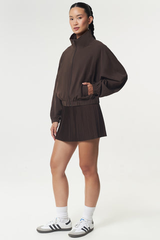 Rusher Bomber Jacket in Espresso