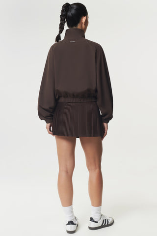 Rusher Bomber Jacket in Espresso