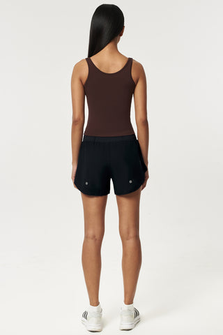 Route Pocket Tank Top in Espresso